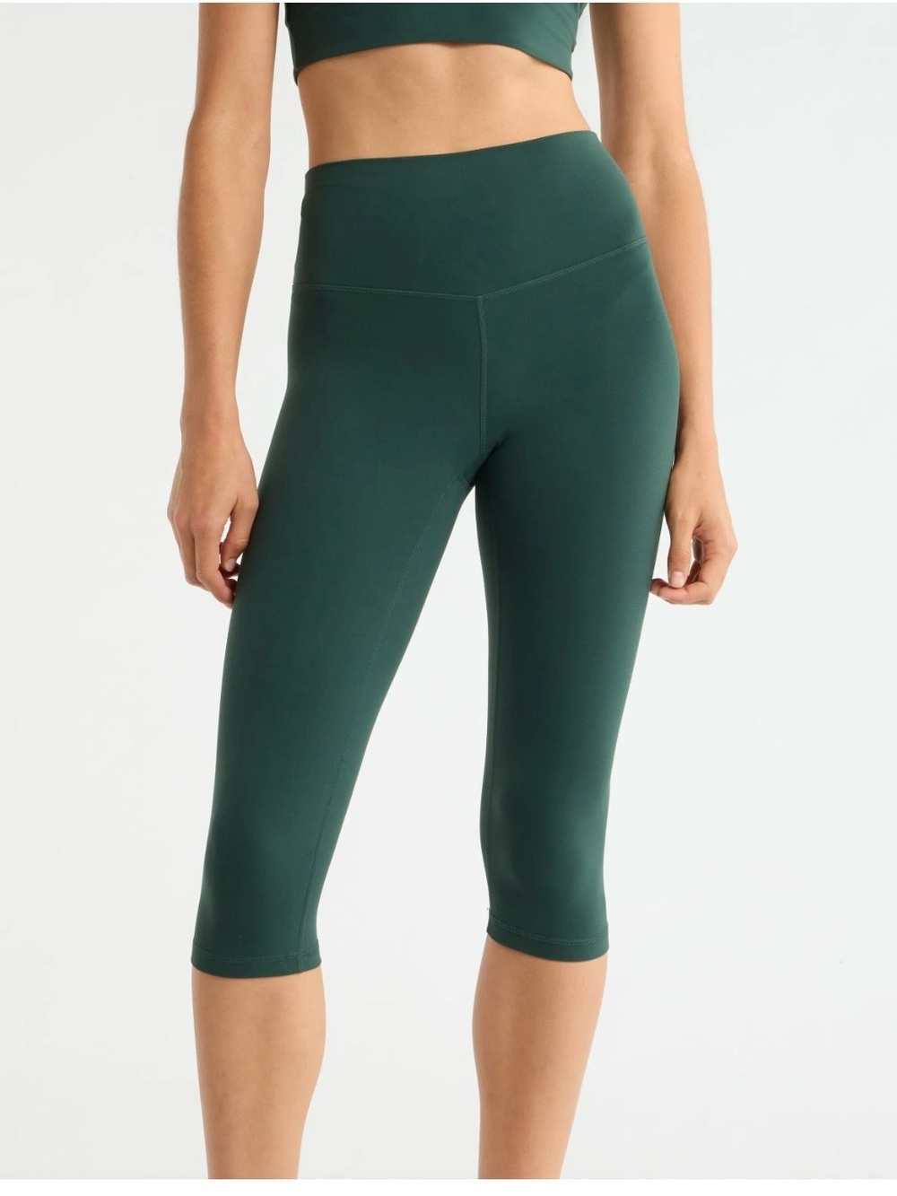 Lululemon Women's Wunder Under 1/2 Tight *F LW6AIOS TLSH Green Size 6